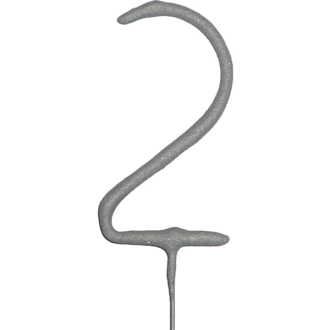 Wunderkerze Zahl - 2