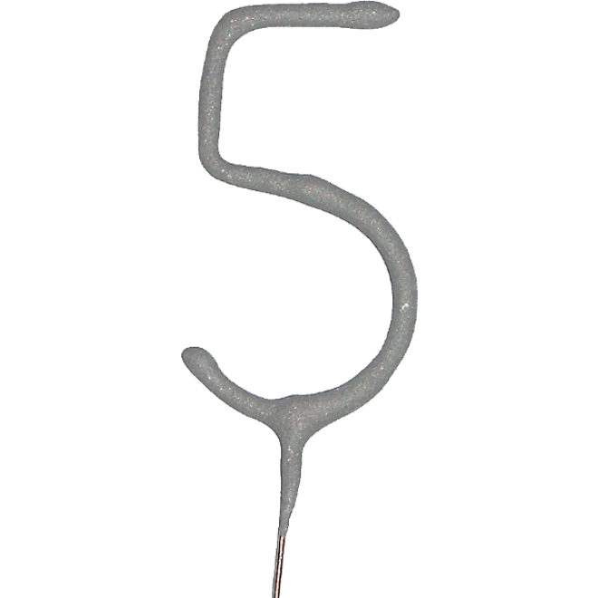 Wunderkerze Zahl - 5