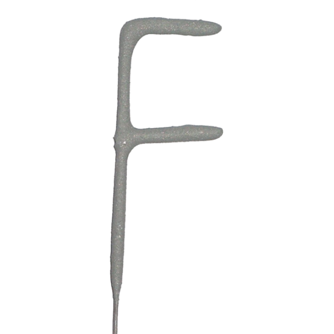 Wunderkerze Buchstabe - F