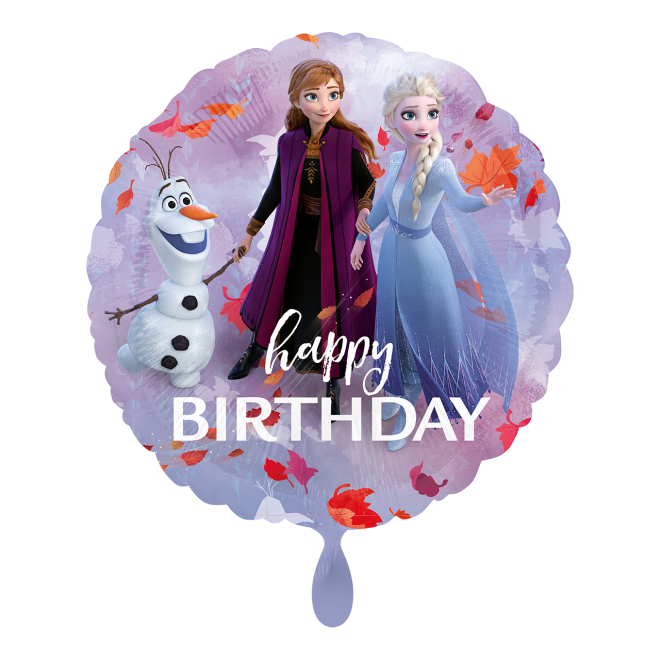 1 Balloon - Frozen 2 Happy Birthday