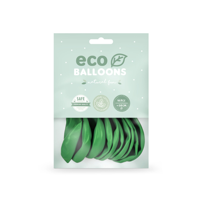 10 ECO-Luftballons - Ø 30cm - Green Grass
