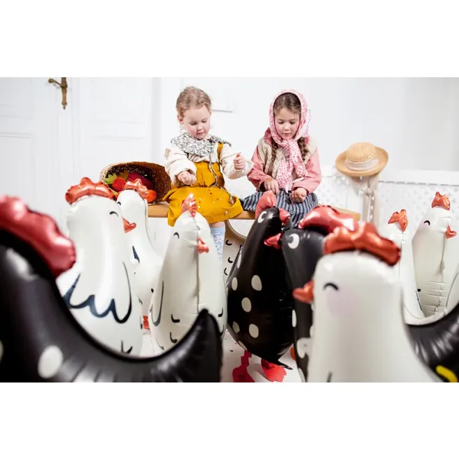 1 Laufender Ballon - Running Hahn