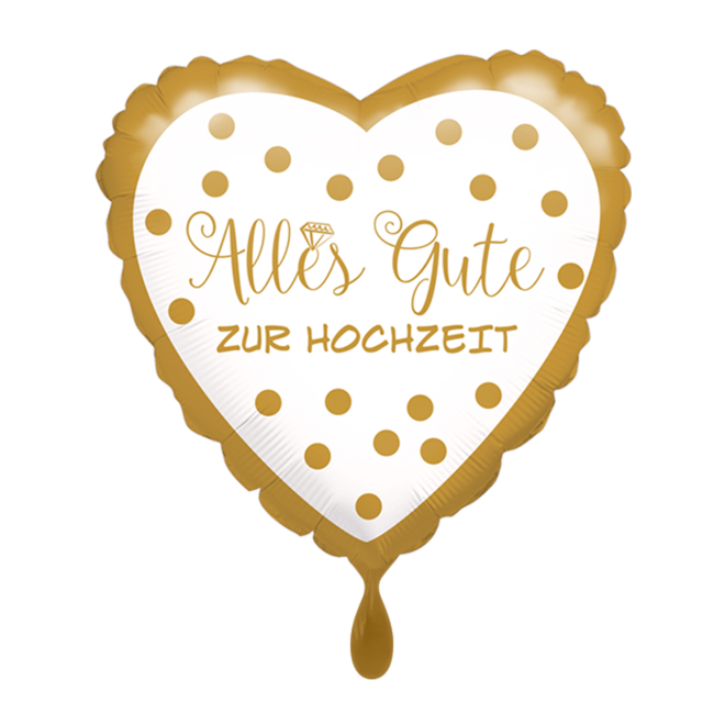 1 Balloon - Alles Gute zur Hochzeit