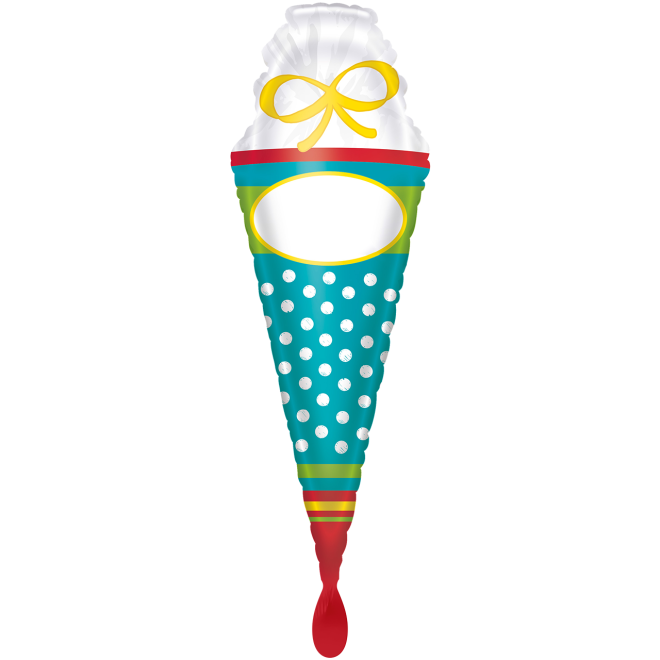 1 Balloon XXL - School Cornet