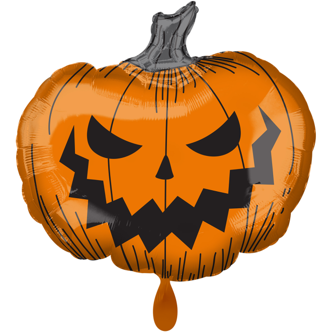 1 Balloon XXL - Hallows' Eve Pumpkin