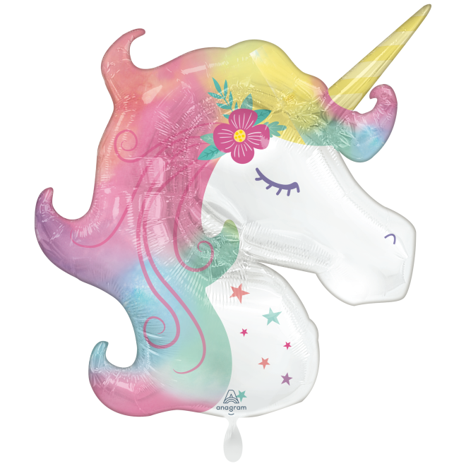 1 Balloon XXL - Enchanted Unicorn