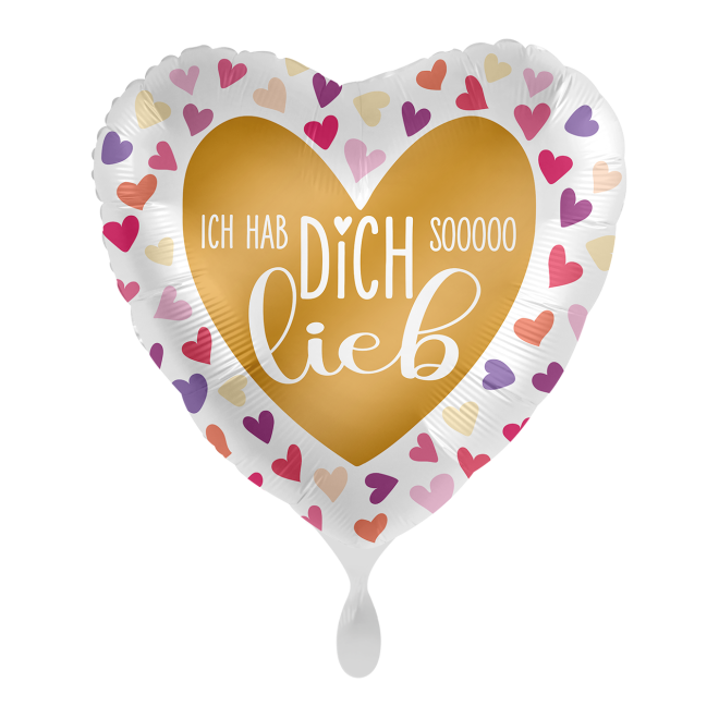 1 Ballon - Ich hab Dich lieb