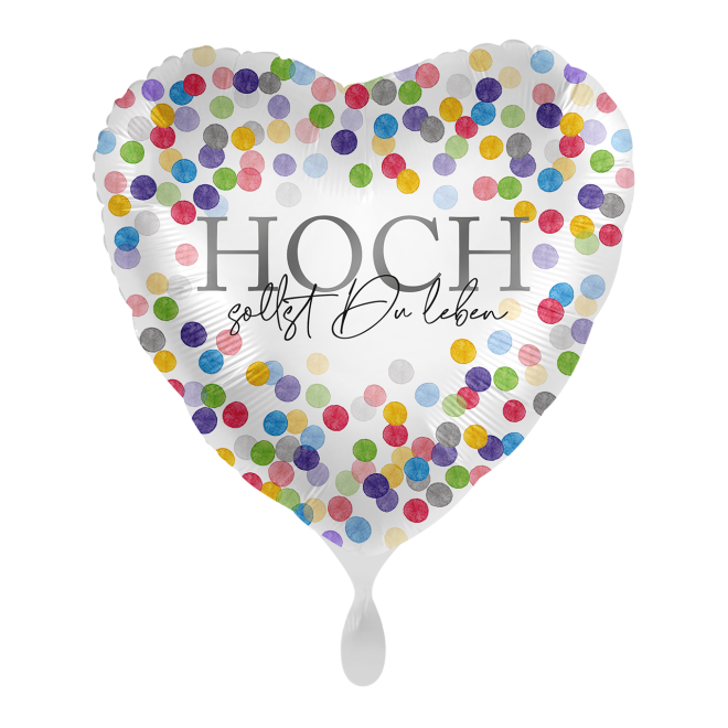 1 Balloon - Confetti Birthday - GER