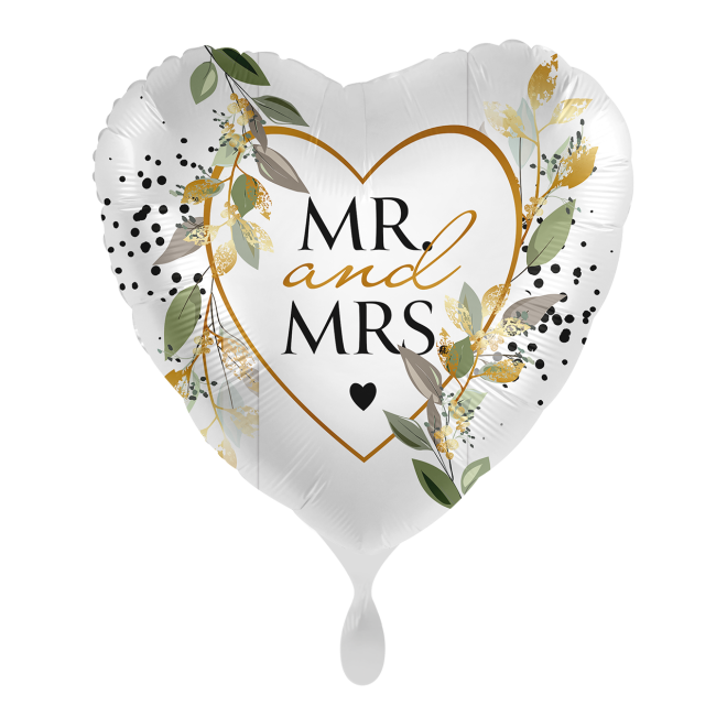 1 Balloon - Mr. & Mrs. Botanical - ENG