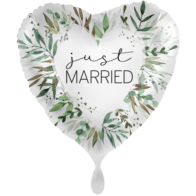 1 Balloon XXL - Natural Greenery Wedding - ENG