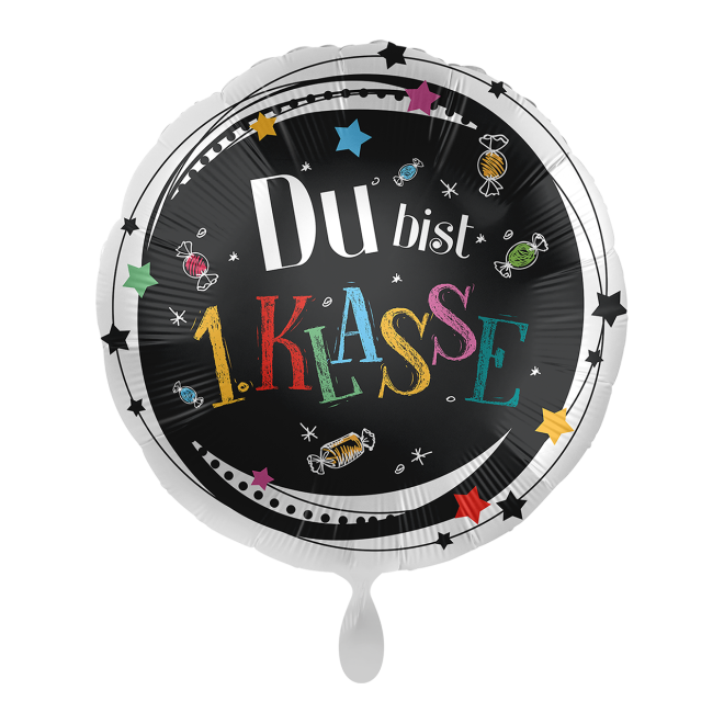 1 Ballon - Du bist 1. Klasse