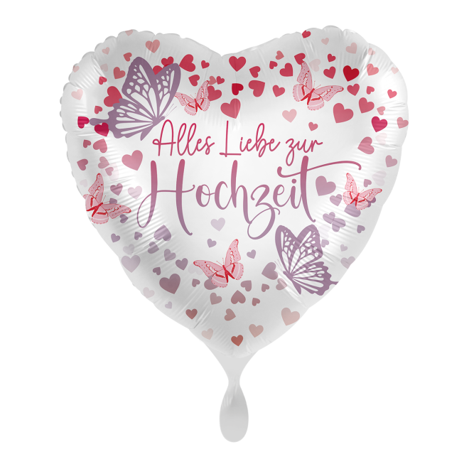 1 Ballon - Hochzeit Alles Liebe