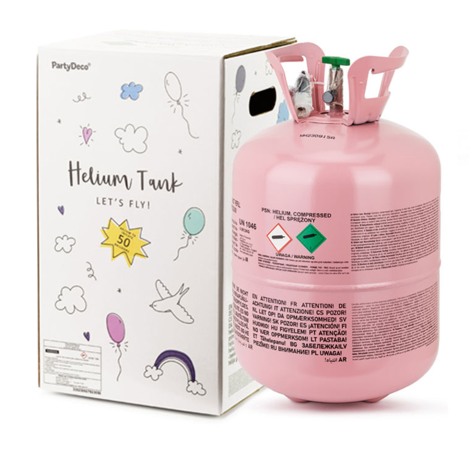 1 Heliumbehälter 50 - Helium für Luftballons - 0,36m³