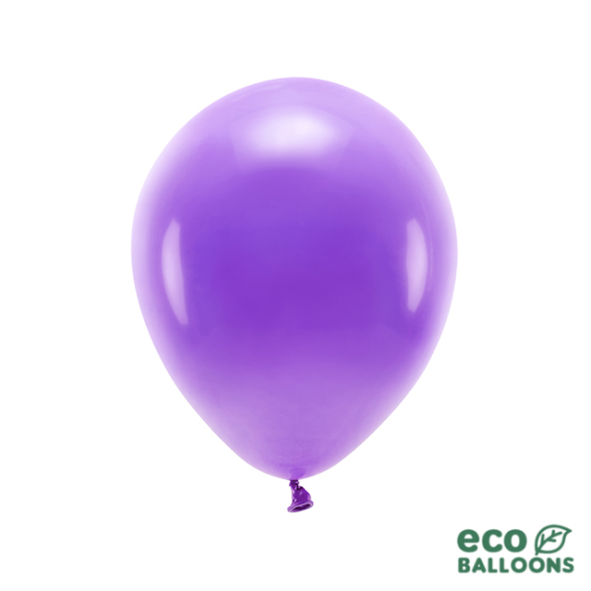10 ECO-Luftballons - Ø 30cm - Violet
