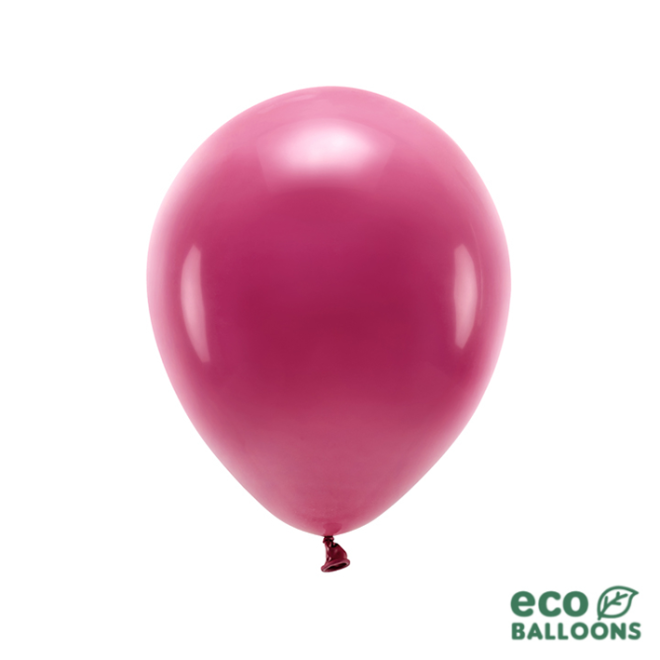 10 ECO-Luftballons - Ø 30cm - Deep Red