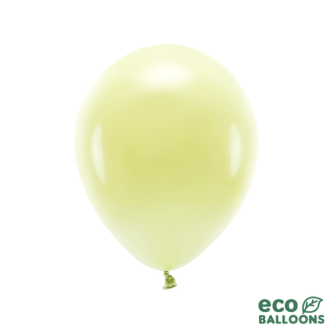 100 ECO-Luftballons - Ø 30cm - Light Yellow