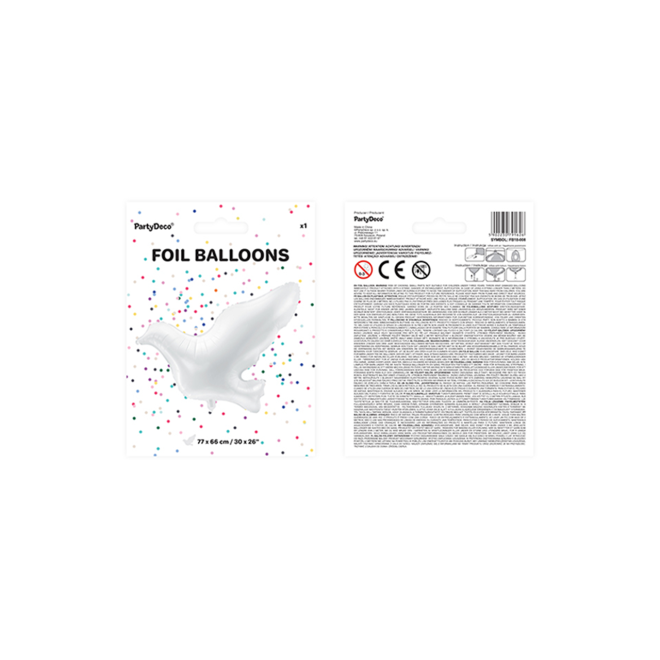 1 Ballon XXL - White Dove