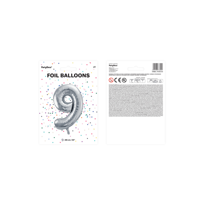 1 Ballon - Herz - Rosa