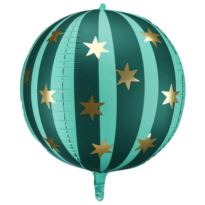 1 Kugelballon XL - Starry ball green