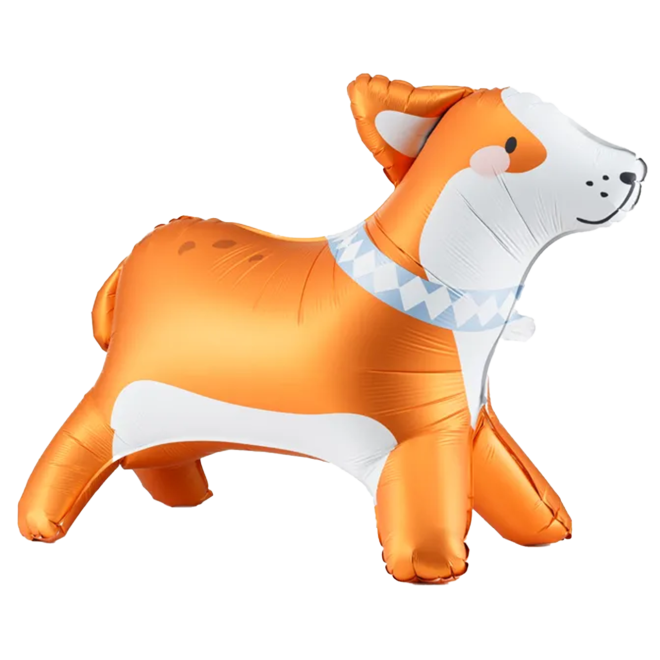 1 Standing Balloon XXL - Corgi Dog