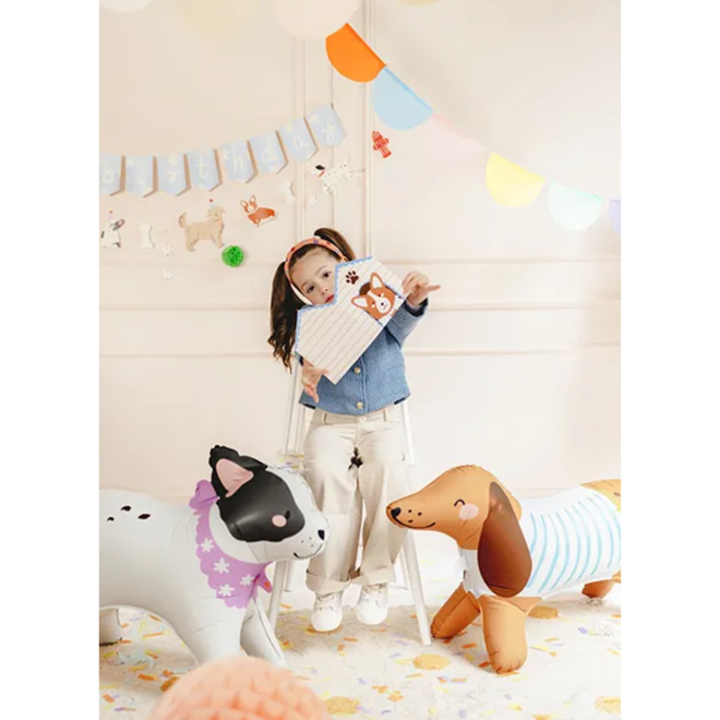 1 Standing Balloon XXL - Bulldogge