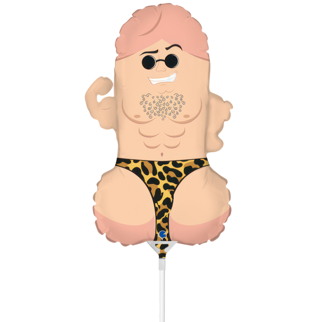 10 Miniballoons Airfilled - Mr. D (Unverpackt)