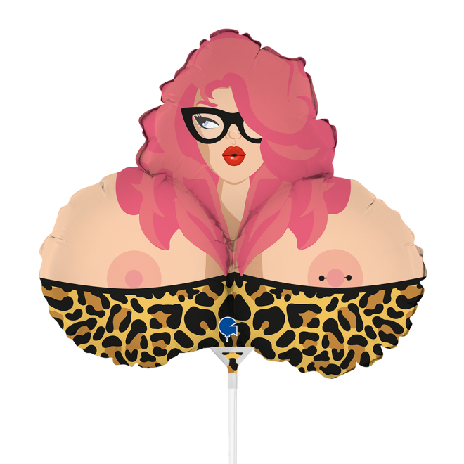 10 Miniballoons Airfilled - Mrs. B (Unverpackt)