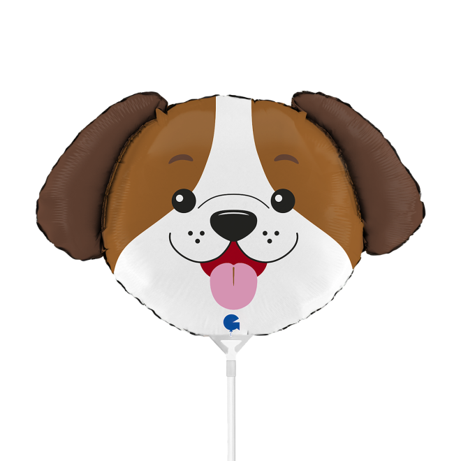 10 Miniballoons Airfilled - Dog Head (Unverpackt)