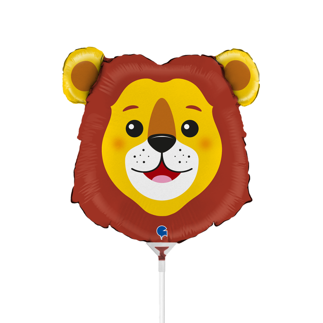 10 Miniballoons Airfilled - Lion Head (Unverpackt)