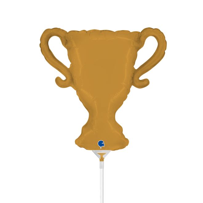 10 Miniballoons Airfilled - Golden Cup (Unverpackt)