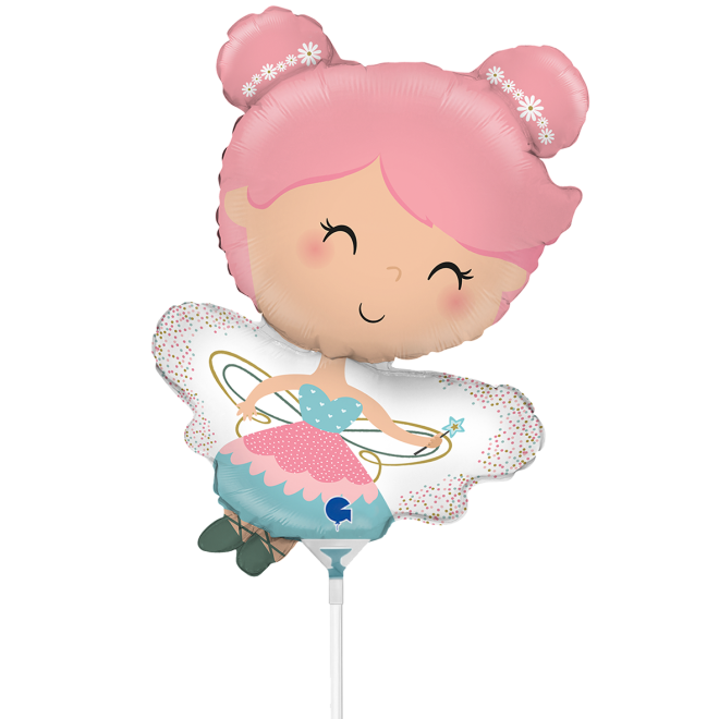 10 Miniballoons Airfilled - Fairy (Unverpackt)