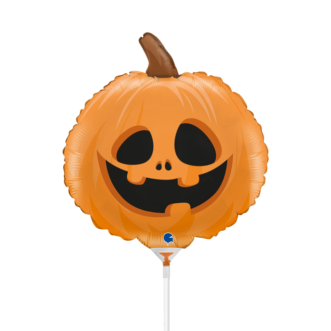 10 Miniballoons Airfilled - Pumpkin (Unverpackt)