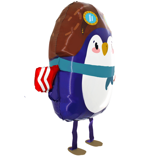 1 Balloon XXL - Pet Walker - Aviator Penguin