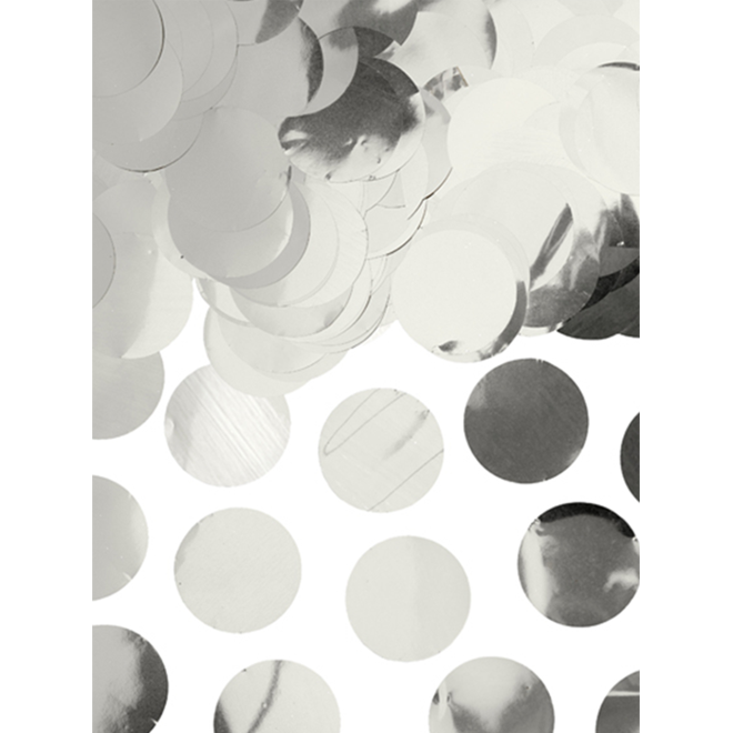 15g Folienkonfetti - Silber