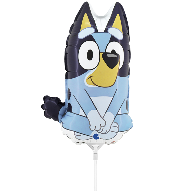 10 Miniballoons Airfilled - Bluey - Bluey (Unverpackt)