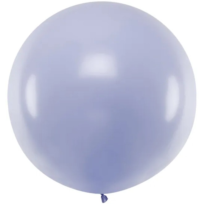 1 Riesenballon - Ø 1m - Pastell - Lavendel