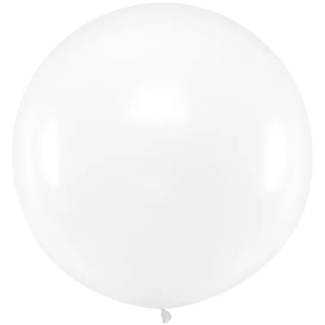 1 Riesenballon - Ø 1m - Transparent