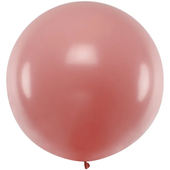 1 Riesenballon - Ø 1m - Pastel Wild Rose