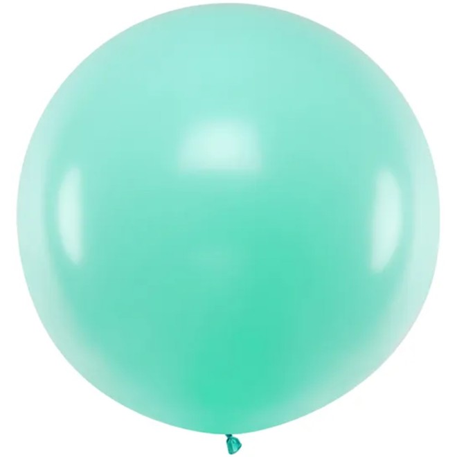 1 Riesenballon - Ø 1m - Pastell - Mint