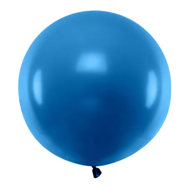 1 Riesenballon - Ø 60cm - Pastell - Navy Blue