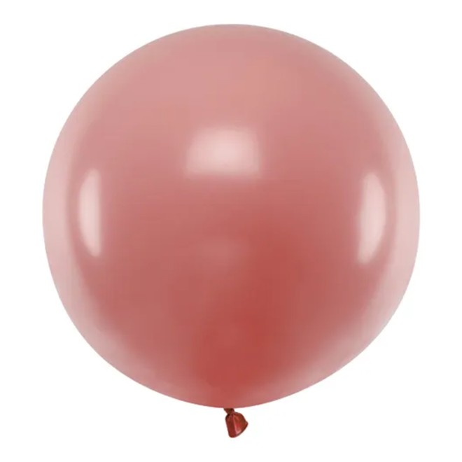 1 Riesenballon - Ø 60cm - Pastel Wild Rose