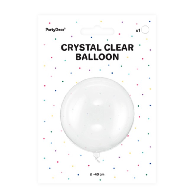 1 Ballon Orbz - Clear