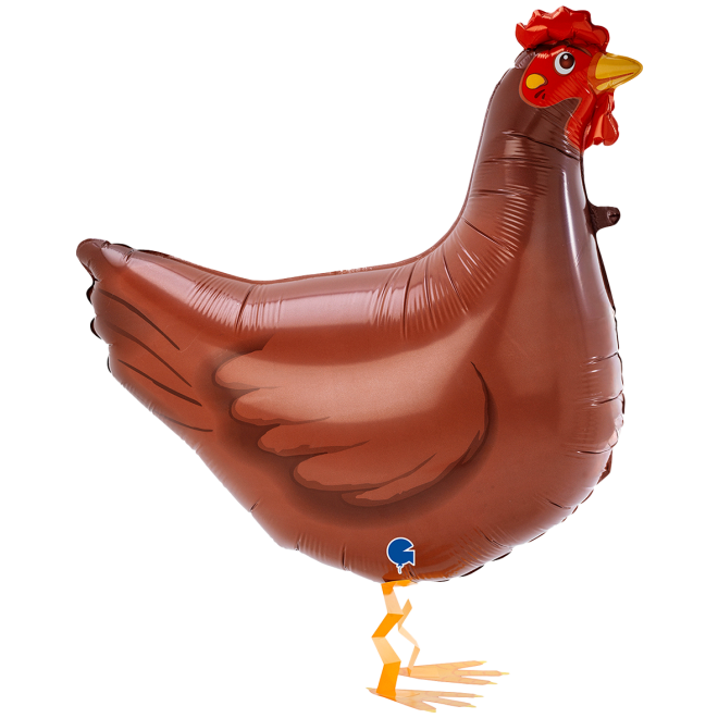 1 Balloon XXL - Pet Walker - Penny The Hen