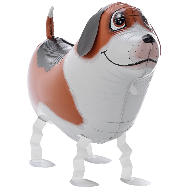 1 Balloon XXL - Pet Walker - Bobby The Dog