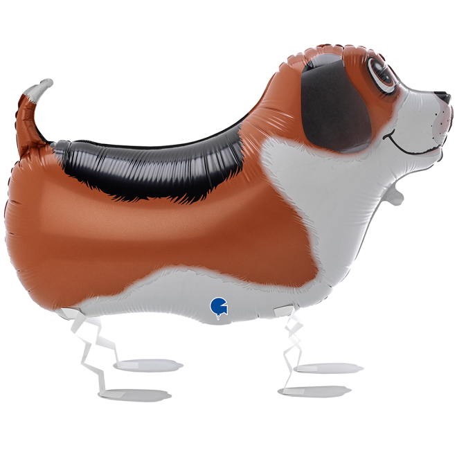 1 Balloon XXL - Pet Walker - Bobby The Dog