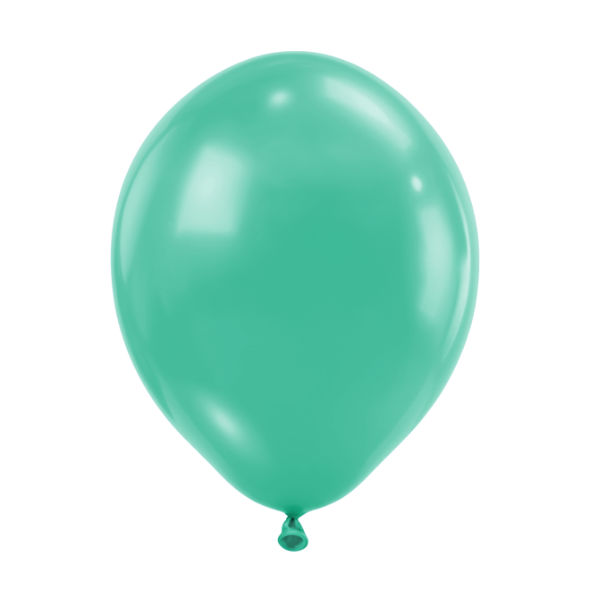 50 Luftballons - Ø30 cm - Aquamarina