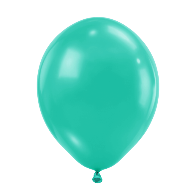 50 Luftballons - Ø30 cm - Caribbean Blue