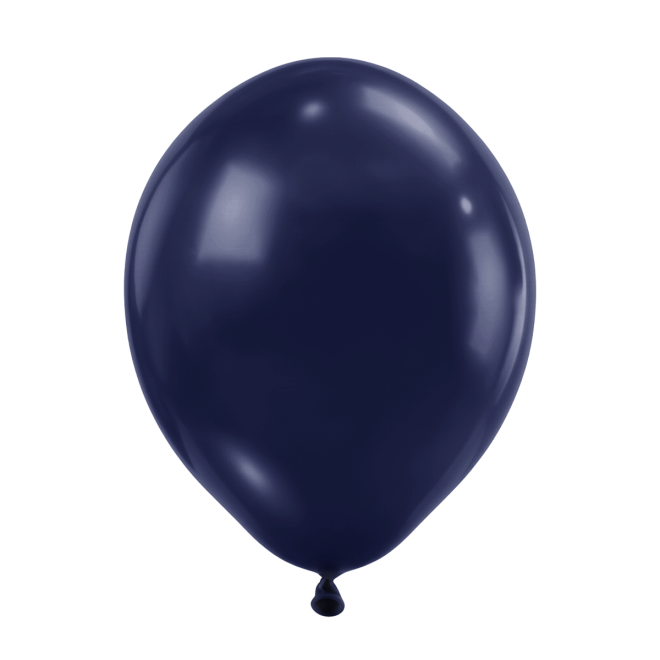 50 Luftballons - Ø30 cm - Navy Blue
