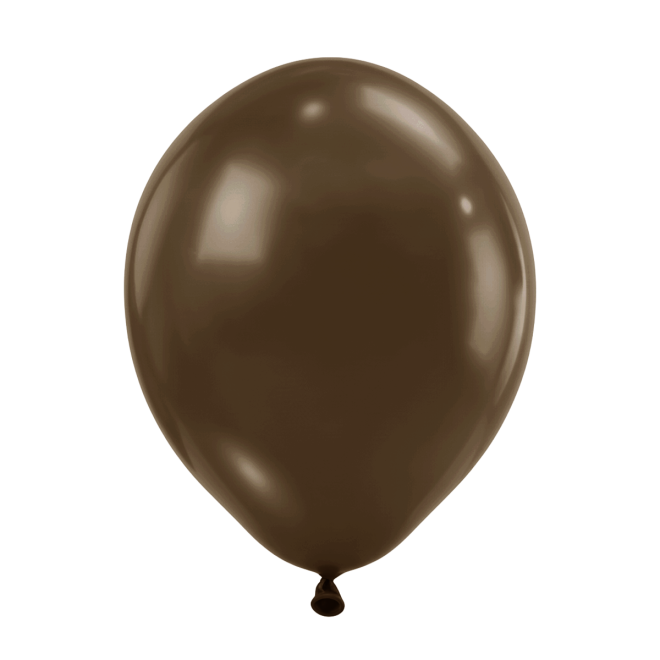 50 Luftballons - Ø30 cm - Chocolate Brown