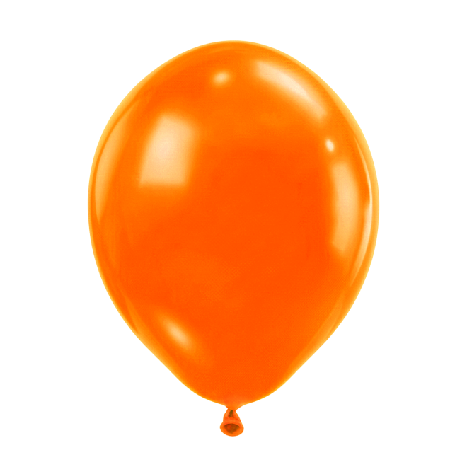 50 Luftballons - Ø30 cm - Neon Orange